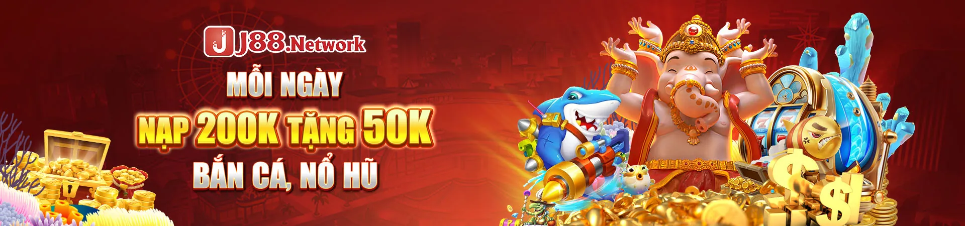 Hình ảnh chính Nổ Hũ JW388 Win với các biểu tượng slot game và hiệu ứng ánh sáng rực rỡ